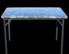 x Labradorite End Table With Powder Coated Base #52939-3